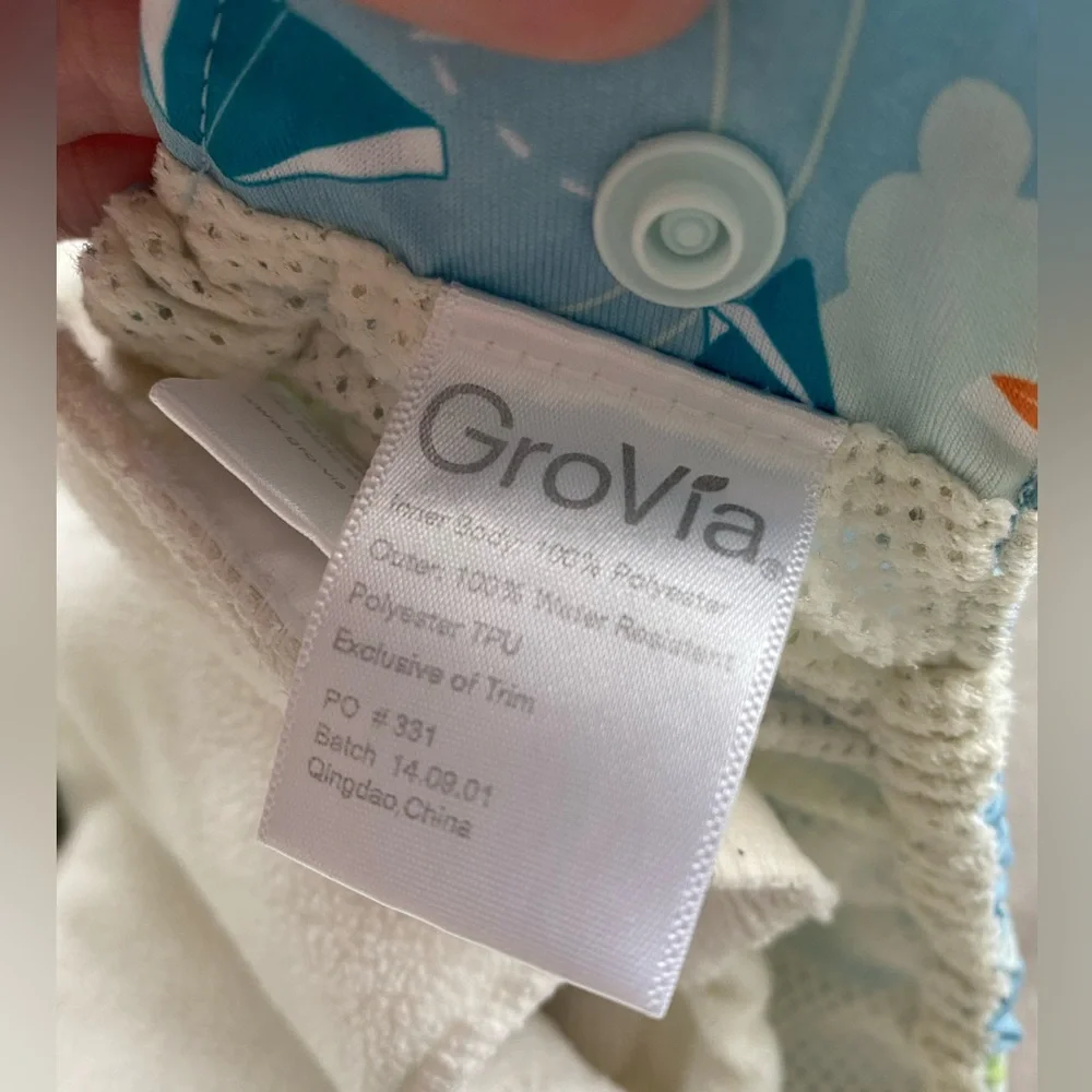 GroVia Cloth Hybrid Diapers Set